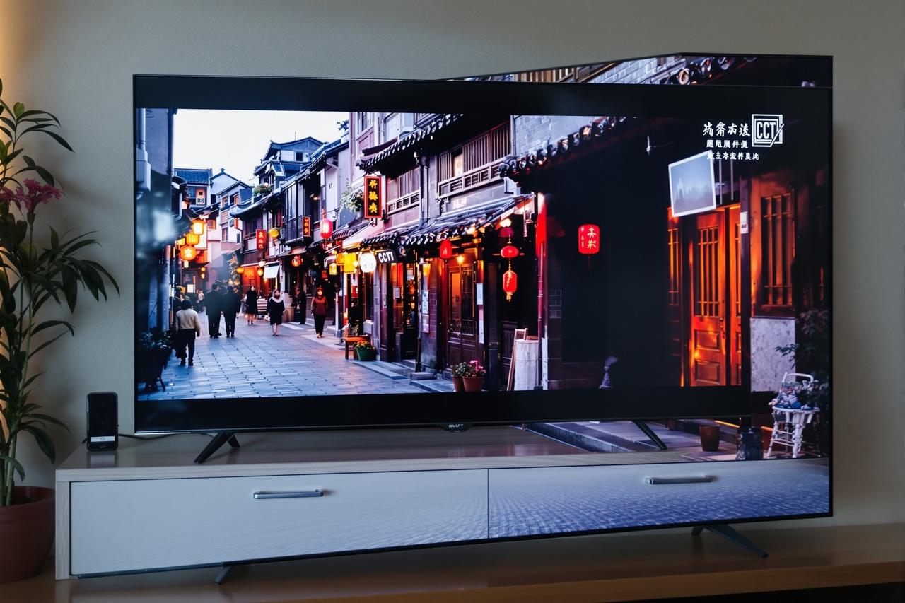 夜色影院制作的纪录片《城市脉动》在央视纪录频道播出画面
